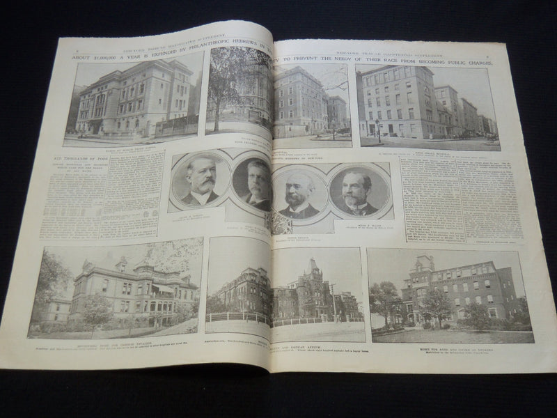 1902 OCTOBER 5 NEW YORK TRIBUNE ILLUSTRATED SUPPLEMENT - WHITE HOUSE - NP 9012