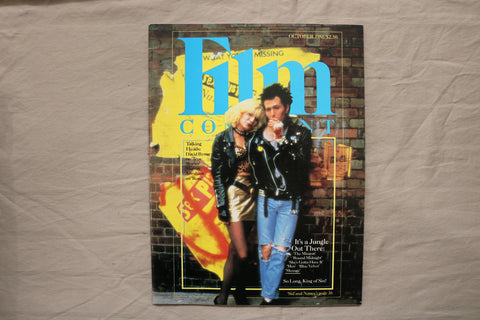 1986 OCTOBER FILM COMMENT MAGAZINE - SID AND NANCY COVER - E 24042