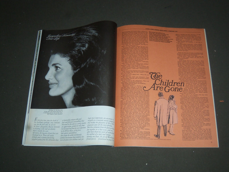 1966 FEBRUARY LADIES HOME JOURNAL MAGAZINE - JACQUELINE KENNEDY COVER - SP 7040