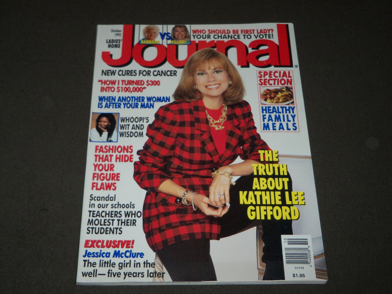 1992 OCTOBER LADIES' HOME JOURNAL MAGAZINE - KATHIE LEE GIFFORD COVER - B 3154