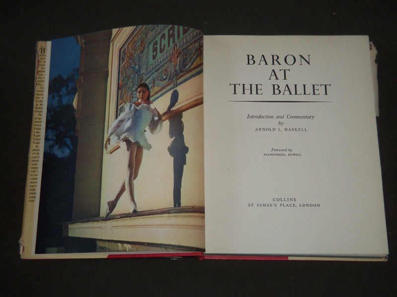1951 BARON AT THE BALLET HARDCOVER BOOK - 2ND IMPRESSION - I 402