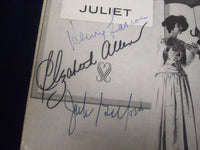 1958 PLAYBILL ROMANOFF & JULIET SIGNED PETER USTINOV POSTON + 4 OTHERS - J 1766