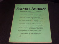 1931 OCTOBER SCIENTIFIC AMERICAN MAGAZINE - SWIMMING POOLS COVER - E 6389