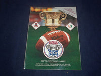 1993 JANUARY 1 SUGAR BOWL UNIVERSITY OF ALABAMA VS MIAMI PROGRAM - ST 4137G