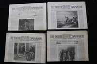 1908-1915 THE YOUTH'S COMPANION MAGAZINE - LOT OF 179 - O 3703