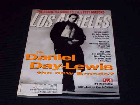 1996 NOVEMBER LOS ANGELES MAGAZINE - DANIEL DAY-LEWIS FRONT COVER - E 17100