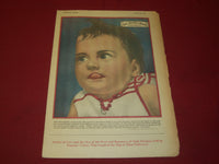 1936 THE BOSTON POST SUNDAY MAGAZINE SECTION LOT OF 3 - DIONNE QUINTS - NP 3801