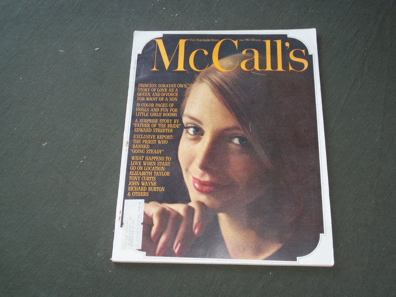 1963 JUNE MCCALL'S MAGAZINE - NICE COVER, STORIES & ADS - F 513