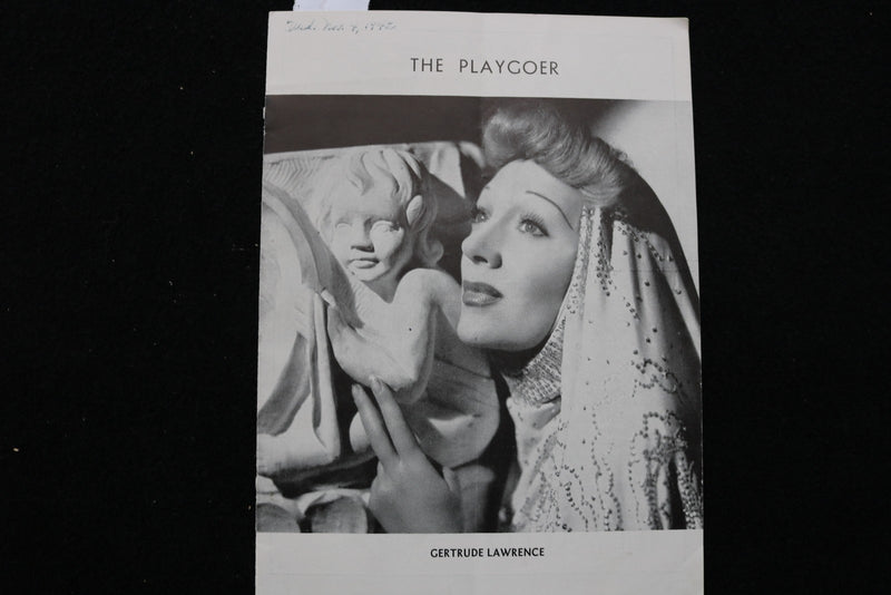 1942 LADY IN THE DARK PROGRAM & TICKET STUB - GERTRUDE LAWRENCE - K 2858