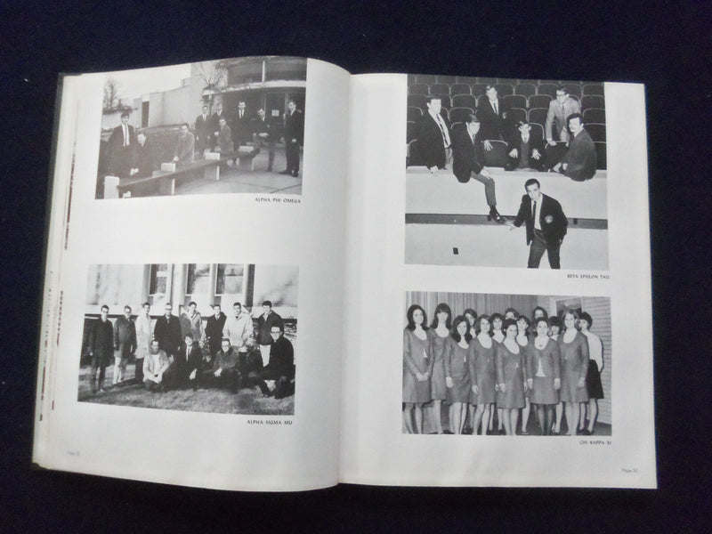 1968 MONTCLAIR STATE COLLEGE YEARBOOK - UPPER MONTCLAIR, NEW JERSEY - YB 3014