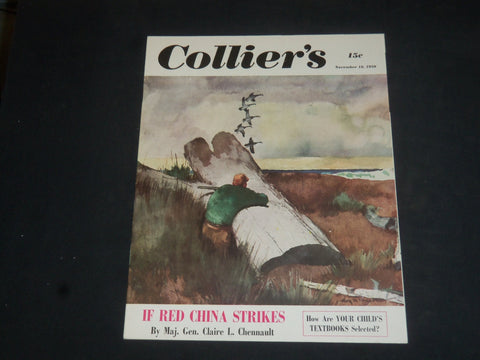 1950 NOVEMBER 18 COLLIER'S MAGAZINE - IF RED CHINA STRIKES - SP 8366
