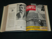 1956 JANUARY-DECEMBER TRAVEL MAGAZINE BOUND VOLUME - GREAT COVERS - KD 5998