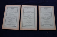 1922-1924 AMERICAN MATHEMATICAL SOCIETY BULLETIN - LOT OF 24 - O 3389