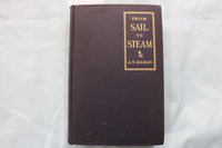 1907 FROM SAIL TO STREAM HARDCOVER BOOK BY A.T. MAHAN - KD 9628