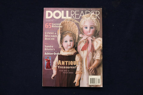 1998 SEPTEMBER DOLL READER MAGAZINE - ANTIQUE TREASURES COVER - E 19326