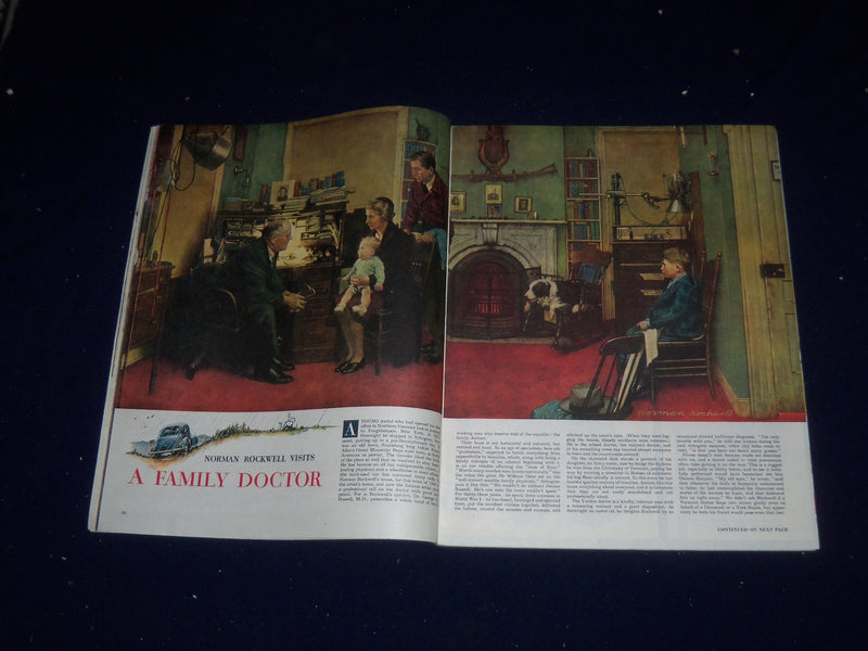 1947 APR 12 THE SATURDAY EVENING POST MAGAZINE - NORMAN ROCKWELL INSIDE- SP 5770