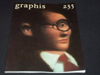 1985 #235 GRAPHIS MAGAZINE VERY NICE COVER ART & INSIDE PAGES - E 823