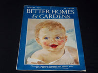 1933 JANUARY BETTER HOMES & GARDENS MAGAZINE - ILLUSTRATED FRONT COVER - E 5520