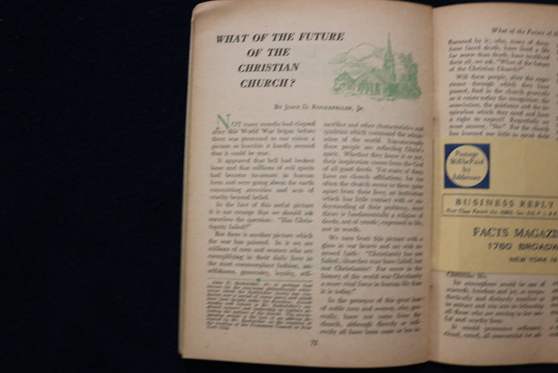 1944-1946 FACTS DIGEST MAGAZINES - LOT OF 3 - O 3479