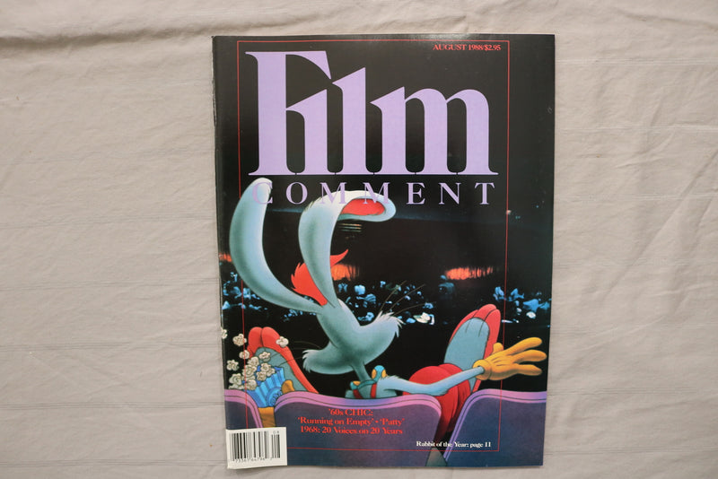 1988 AUGUST FILM COMMENT MAGAZINE - ROGER RABBIT COVER - E 24053