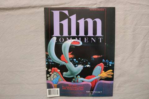 1988 AUGUST FILM COMMENT MAGAZINE - ROGER RABBIT COVER - E 24053