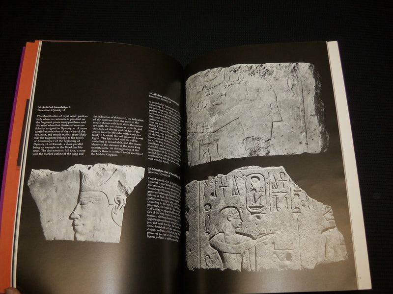 1977 THE FACE OF EGYPT SOFTCOVER BOOK - PERMANENCE IN EGYPTIAN ART - R 708W