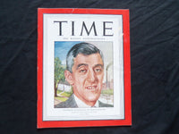 1944 APRIL 10 TIME MAGAZINE -MASSACHUSETTS GOVERNOR LEVERETT SALTONSTALL - T 911