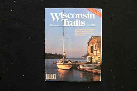1987 MARCH/APRIL WISCONSIN TRAILS MAGAZINE - JACKSON ISLAND COVER - E 9882