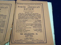 1903 NORTH AMERICAN REVIEW LOT OF 5 ISSUES - GREAT STORIES/ARTICLES - WR 666