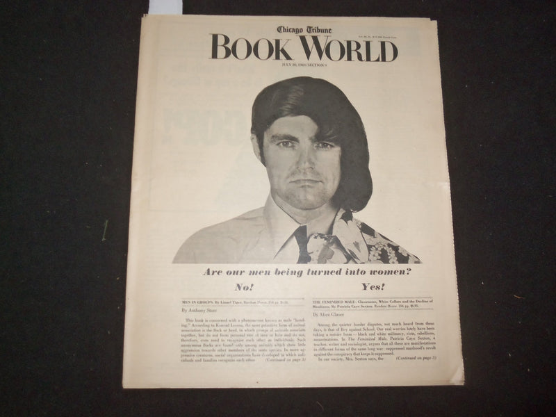 1969 JULY 20, 27 & AUG 3 CHICAGO TRIBUNE BOOK WORLD SECTIONS -LOT OF 3- NP 8077