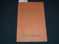1980 INVITATION TO COMMONE BOOK SIGNED BY ROBERT ANDERSON - KD 7724