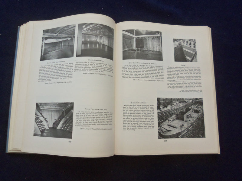 1968 MERCHANT SHIPS, A PICTORIAL STUDY HARDCOVER BOOK BY JOHN LADAGE - KD 8332