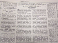 1933 JAN-DEC CHEMICALS MAGAZINE BOUND VOLUME PRICE TRENDS IMPORTS ADS - KD 661