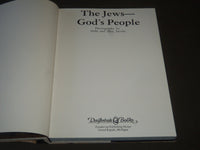 1984 THE JEWS GOD'S PEOPLE BOOK W/ SLIPCASE - GREAT PHOTOS BY JACOBY - KD 3968