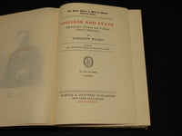 1925 THE PUBLIC PAPERS OF WOODROW WILSON COLLEGE & STATE VOLUME 1 & 2 - KD 1434