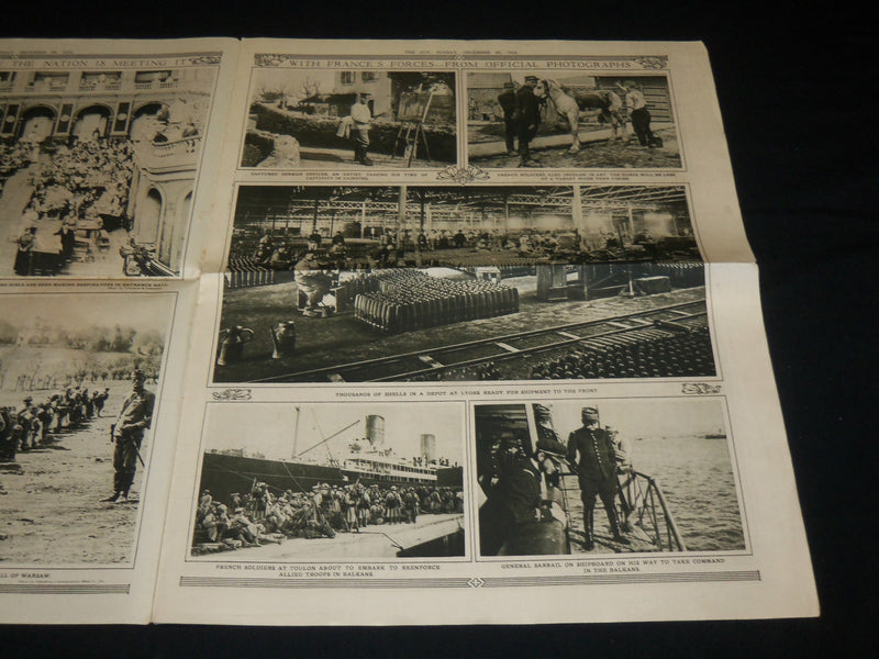 1915 DECEMBER 26 THE SUN PICTORIAL MAGAZINE SECTION - PROMISE OF PEACE - NP 5429