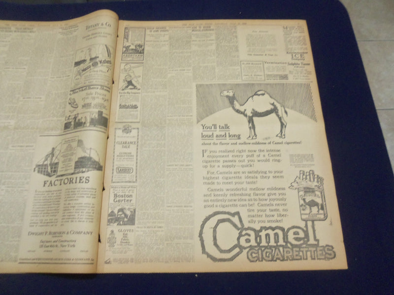 1920 JULY 10 NEW YORK TIMES - COX WILL MAKE RATIFICATION HIS ISSUE - NT 9326
