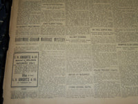 1906 JUNE 2 THE BOSTON HERALD - BARRYMORE - GRAHAM - MARRIAGE MYSTERY - BH 291