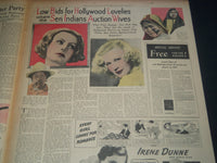 1936 APRIL 5 PHILADELPHIA INQUIRER MAGAZINE SECTION - FAN-DANGO - NT 7593