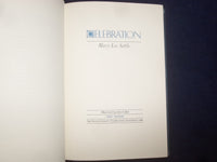 1986 CELEBRATION HARDCOVER BOOK BY MARY LEE SETTLE -SIGNED 1ST EDITION - KD 8972