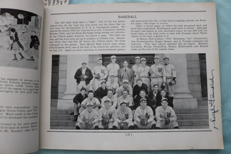 1929 THE HATCHET GEORGE WASHINGTON HIGH SCHOOL YEARBOOK - NEW YORK, NY - YB 3593