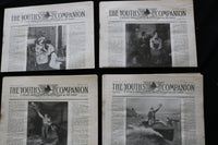 1908-1915 THE YOUTH'S COMPANION MAGAZINE - LOT OF 179 - O 3703