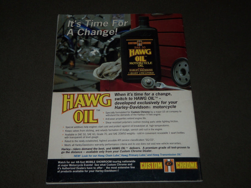 1989 JUNE HOT BIKE MAGAZINE - HARLEY-DAVIDSON RIDERS - POWER PISTONS - B 3235