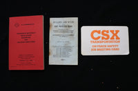 1930'S-1970'S RAILROAD EPHEMERA - LOT OF 25 PIECES - O 3675