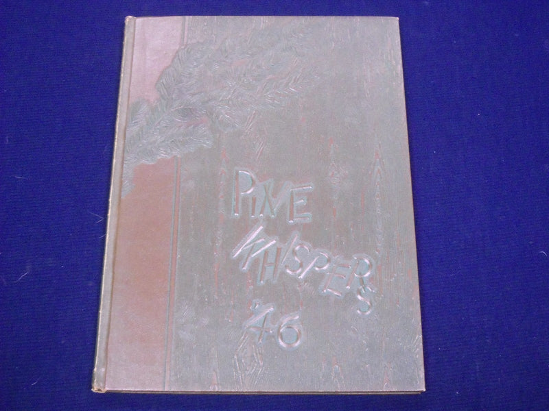 1946 PINE WHISPERS ASHLAND COLLEGE YEARBOOK - OHIO - GREAT PHOTOS - YB 510