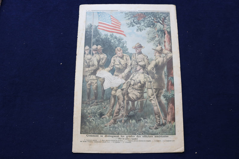 1917 AUG 5 LE PETIT JOURNAL SUPPLEMENT ILLUSTRE MAGAZINE - GEN LANREZAC- NP 8815