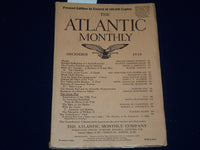 1918 DECEMBER THE ATLANTIC MONTHLY MAGAZINE - MAXFIELD PARRISH ILLUS. - ST 5497