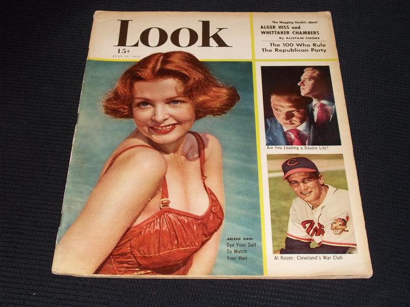 1952 JULY 15 LOOK MAGAZINE - ARLENE DAHL FRONT COVER - E 20446