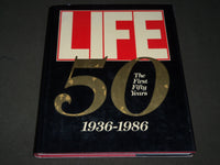 1986 LIFE 50 - THE FIRST FIFTY YEARS 1936-1986 HARDCOVER BOOK - I 1569