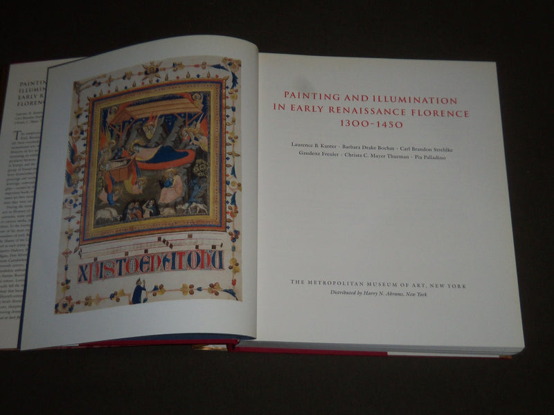 1994 PAINTING AND ILLUMINATION IN EARLY RENAISSANCE FLORENCE BOOK - I 540